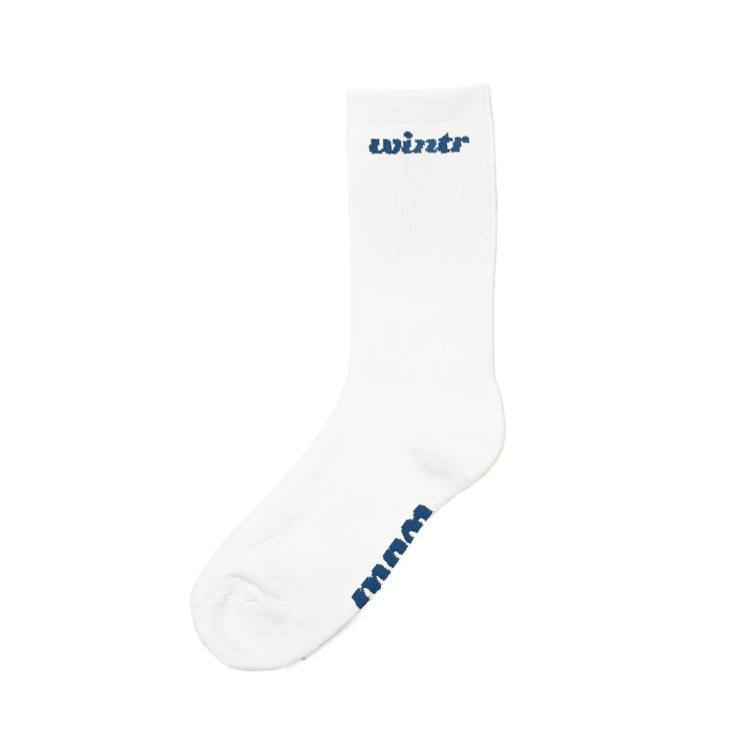 Blue Logo Sock
