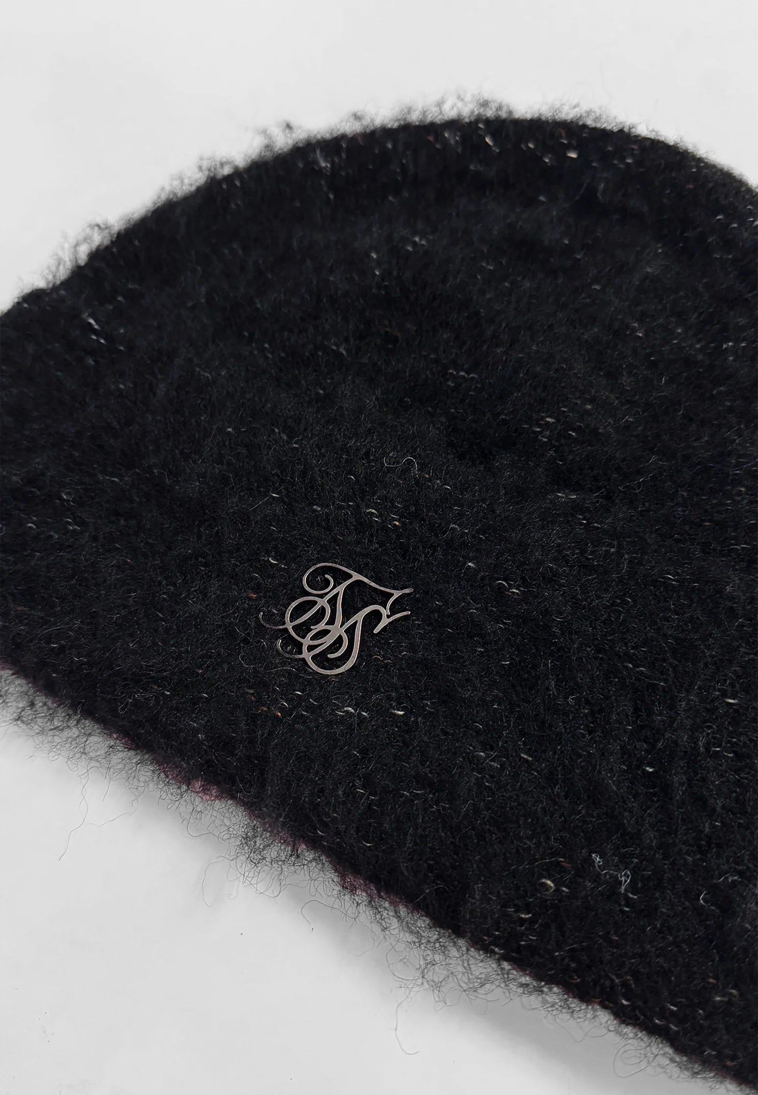 Black Knitted Beanie