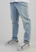 Slim Fit Jeans Washed Light Blue