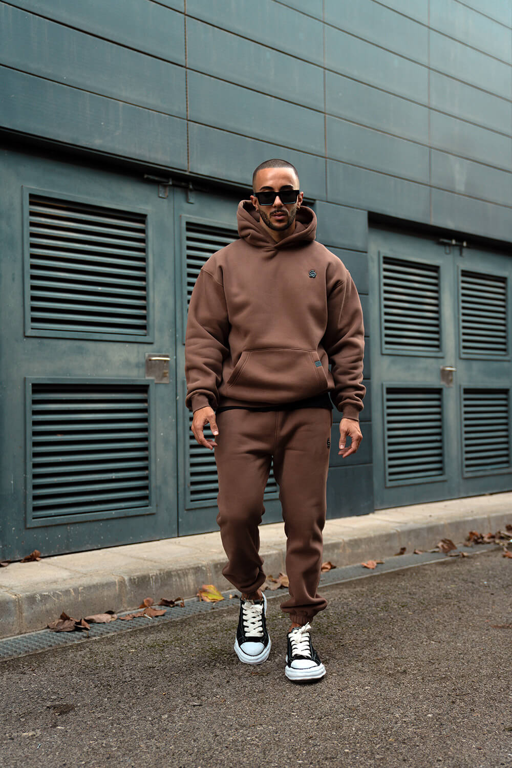 Core Luxe Hoodie - Brown