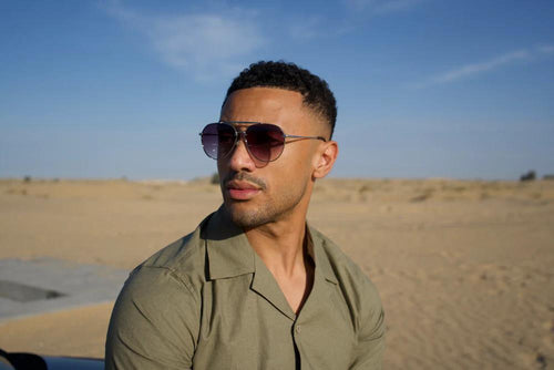 CAPO - Aviator Sunglasses - Smoke